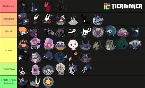 hollow knight list of enemies|Hollow Knight – All Bosses in Order (and Where To .